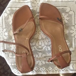 Aldo sandals never worn and not in original box